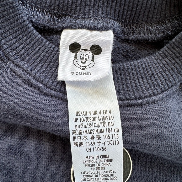 Mickey Mouse Disneyland Crewneck Sweatshirt - Picture 2 of 3